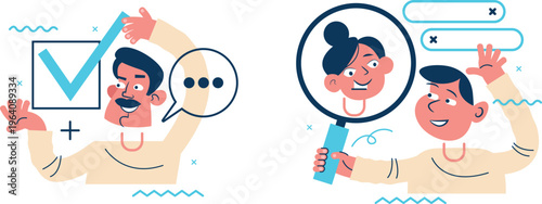 Combining positive feedback with detailed scrutiny for improvement