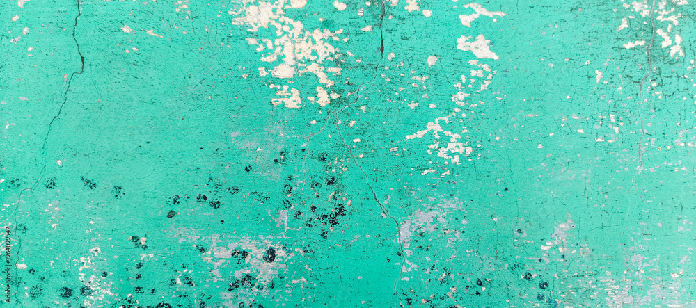 Fototapeta premium green paint on a wall