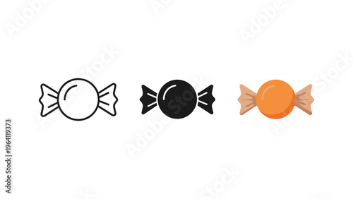 three stages of fire evolution from spark to flame flat design vector illustration