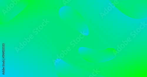 Abstract blue and green gradient with fluid shapes pattern for Background and Copy Space Element