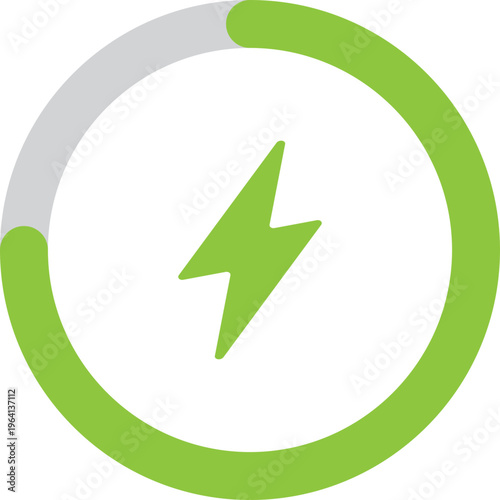  Various Energy Symbols, Power, Warning, and Alert Signs for Websites, Apps, and Digital Media Designs Black Lightning Bolt Silhouette Icons Representing Electrical Power Energy and High Voltage