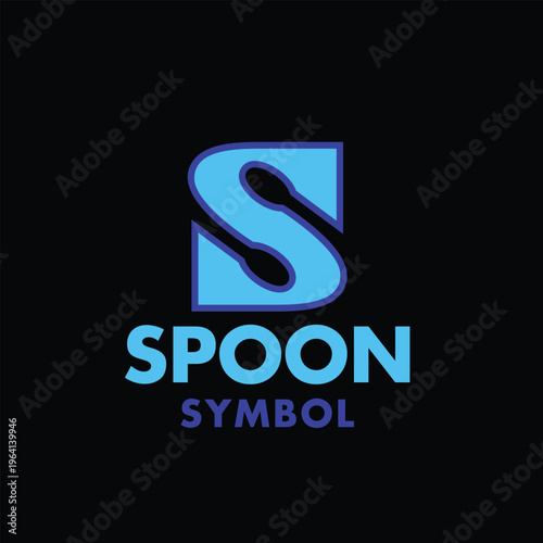 Letter S Spoon logo chef catering  Business Design symbol Graphic Vector