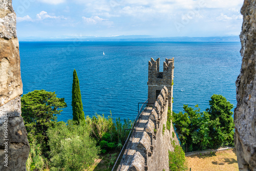 Foto Scenic sight in Piran, beautiful coastal town on the Adriatic sea, Slovenia