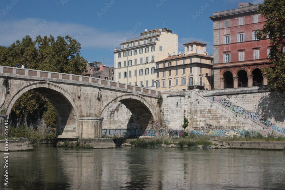 Fototapeta premium bridge over the river