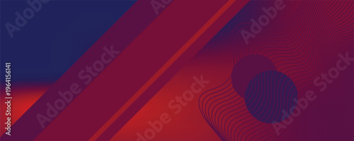 Blue and red gradient mesh background nice for wallpaper or banner