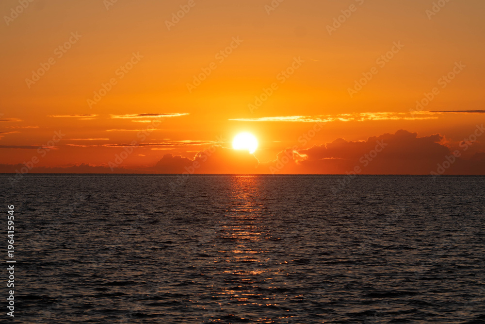 Obraz premium Amanecer delta del Ebro