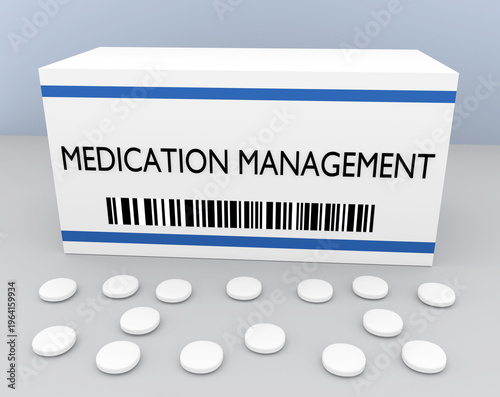 Medication Management concept