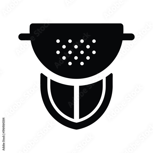 Colander Kitchen Tool Filter Commercial Graphic
