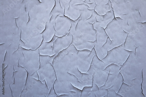 Pale Gray White Cracked Paint Surface Texture, Subtle Minimal We