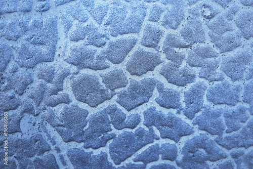 Blue Gray Granular Stone Surface Texture, Abstract Macro Backgro