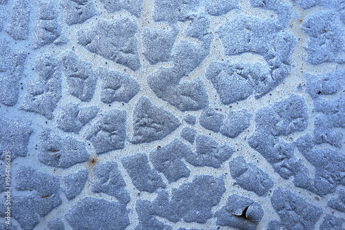 Blue Gray Granular Stone Surface Texture, Abstract Macro Backgro