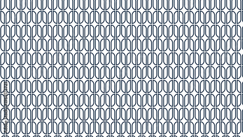 Minimalist dark blue line pattern featuring elegant leaf outlines for professional branding and sophisticated product packaging