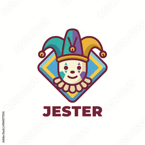 This engaging jester logo captures the essence of fun and entertainment, perfect for events, shows, or brands specializing in humor and playful creativity.