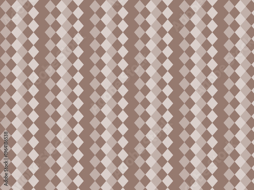 Classic Argyle Diamond Pattern Colorful Background Vector