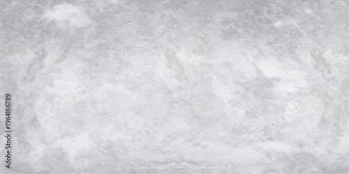 A closeup of a cold white marble texture surface with water drops, blending a gray frost pattern and blue ice clouds into a textured winter nature wallpaper