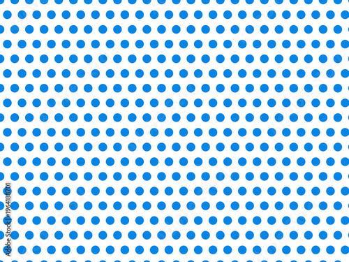 Retro Polka Dots Fashion Textile Print Pattern Vector