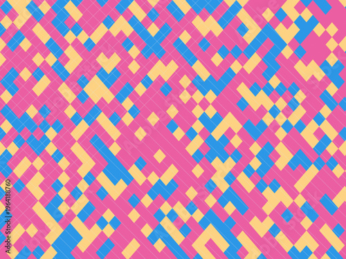 Preppy Argyle Check Pattern Fashion Textile Background