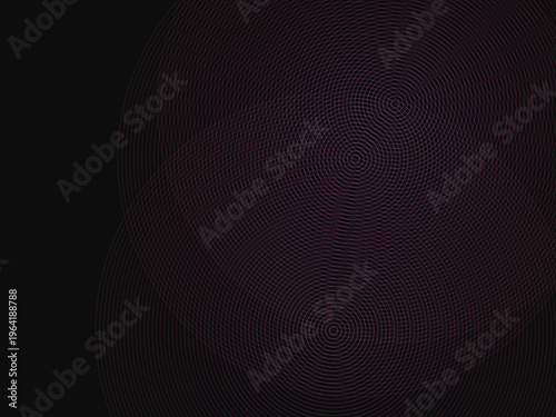 Expanding Ring Pattern Abstract Target Vector Art Texture