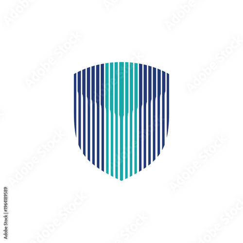 Creative modern emblem security logo design