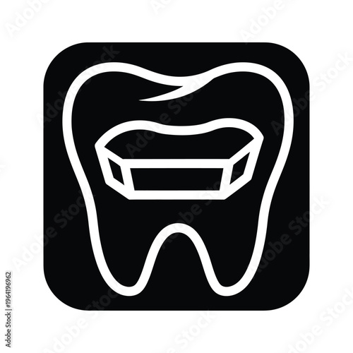 Dental Implant Tooth Icon Health Care