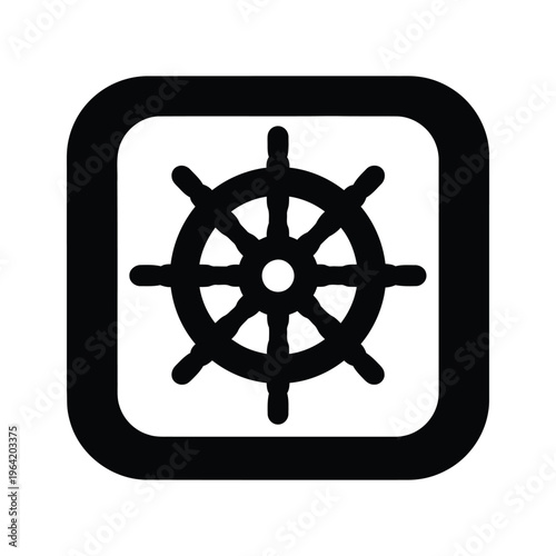 Ship Wheel Control Leadership Navigation Business