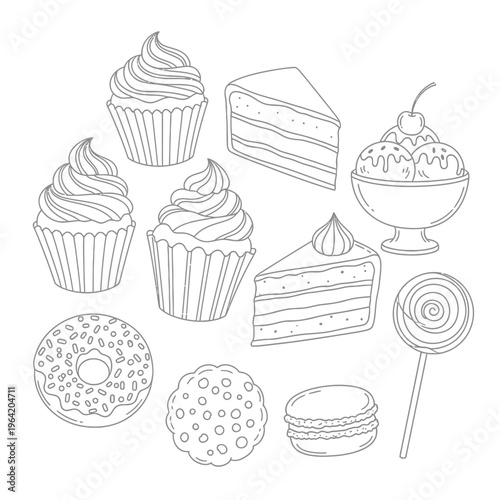 Photos A collection of sweet treats and desserts