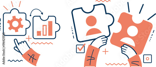 Collaborative digital interaction and data sharing between users