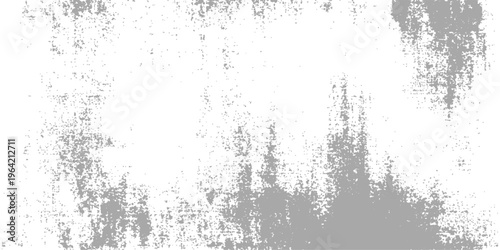 Abstract black grunge background design featuring a vintage ink splash texture and rough paper border illustration for a dirty vector wall pattern