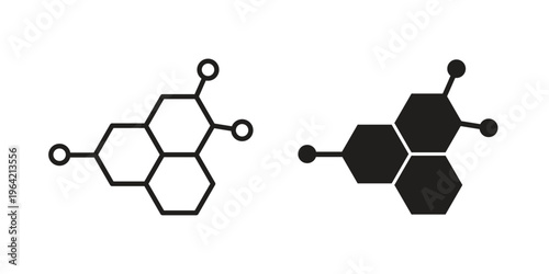 Foto Hormones icon silhouette