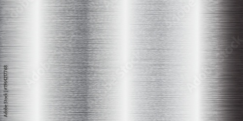 Brushed metal black texture background, shiny lustrous dark gray metallic pattern background, vector illustration.