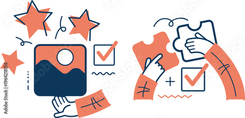 Combining social media validation with in-person interactions for authenticity