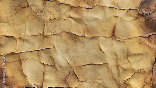 Cracked Plaster Wall Texture with Vintage Aged Surface. Abstract Cracked Surface Background with Rustic Feel