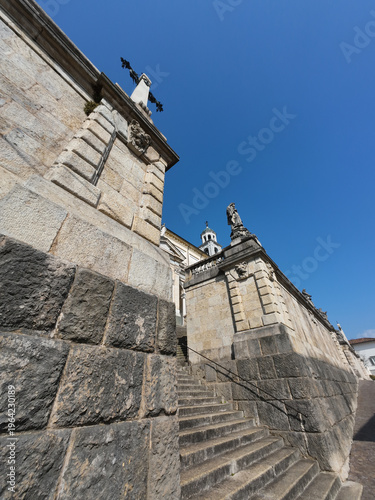 Historical Basilica in Clusone, Italy