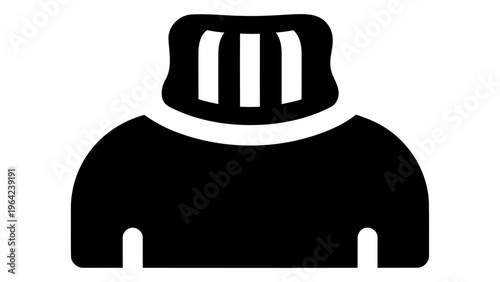 Turtleneck sweater icon