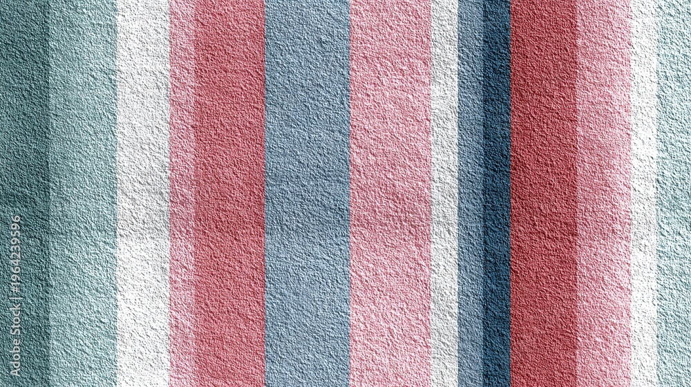 Fototapeta premium Abstract pastel pattern with vertical stripes in soft pink and baby blue tones creating serene minimal aesthetic