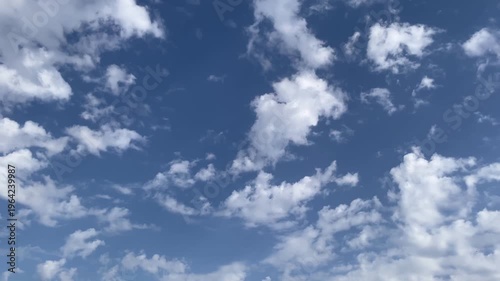 blue sky with clouds