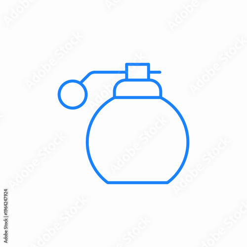 perfume bottle icon sign vector