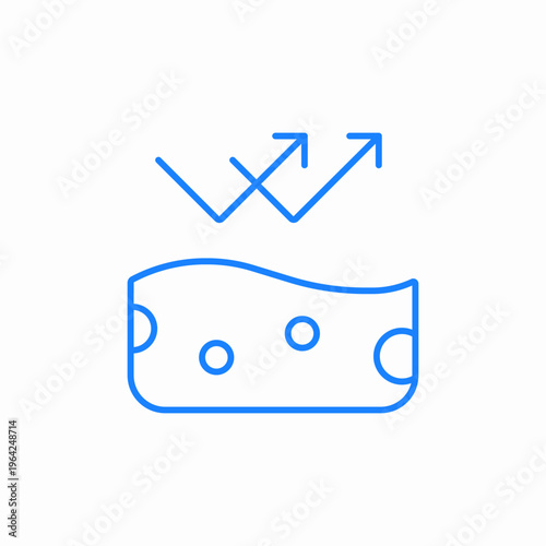 skin protection from external impact icon sign vector