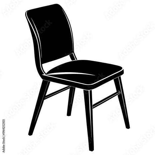 black office chair