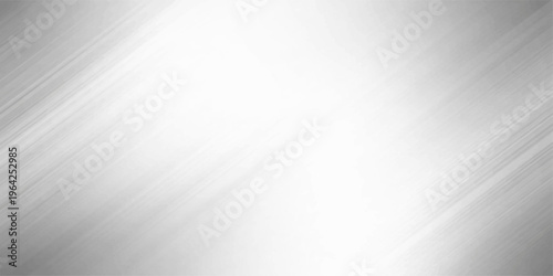 Shiny silver stainless steel plate with a brushed metal texture and light grey metallic surface pattern for a sleek aluminum backdrop wallpaper