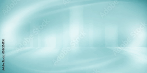 A futuristic digital design featuring a soft blue abstract pattern with smooth motion lines and a light wave effect for a tech backdrop