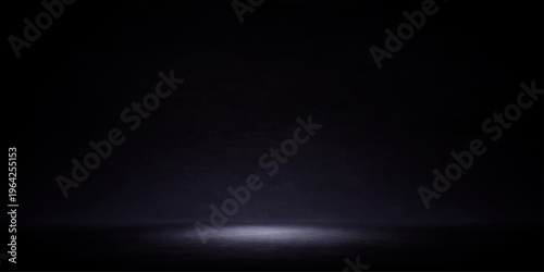 Abstract blue wallpaper design with a glowing light flash and lightning texture featuring an art animation loop of a dark space night sky storm