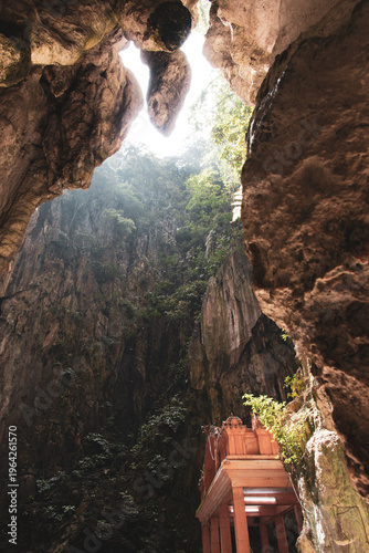 Canvas Print Inside the Batu Caves, Kuala Lumpur, Malaysia