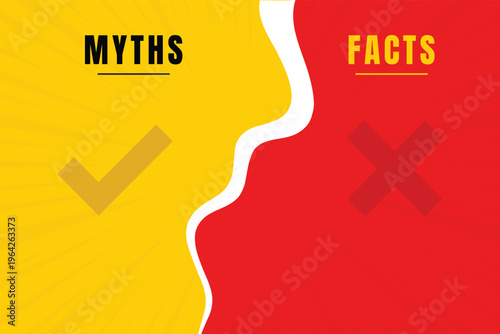 Facts and Myths Comparison Template