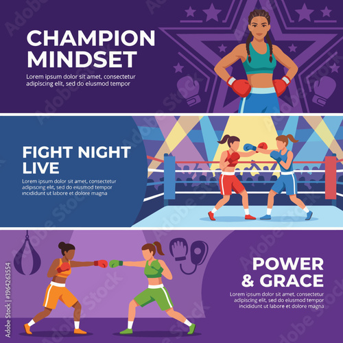 This image showcases a confident boxing athlete poised for action, emphasizing strength, determination, and the essence of mental resilience in sports training and competition.