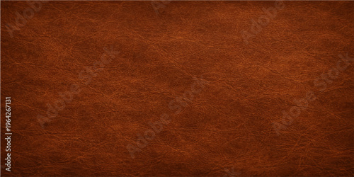 A rich, textured close-up shot of aged brown leather. It invites touch and showcases a beautiful natural texture.