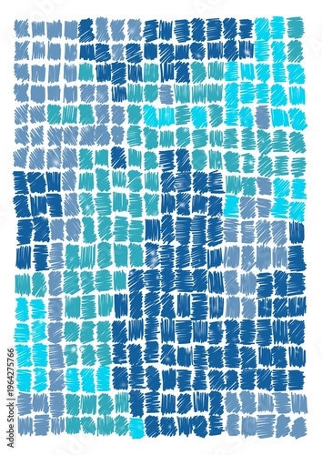 Blue color palette swatch style for fashion and textile