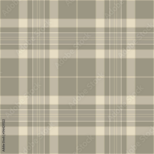Gift plaid vector background, abstract tartan seamless check. Amazing fabric pattern texture textile in pastel and light colors.