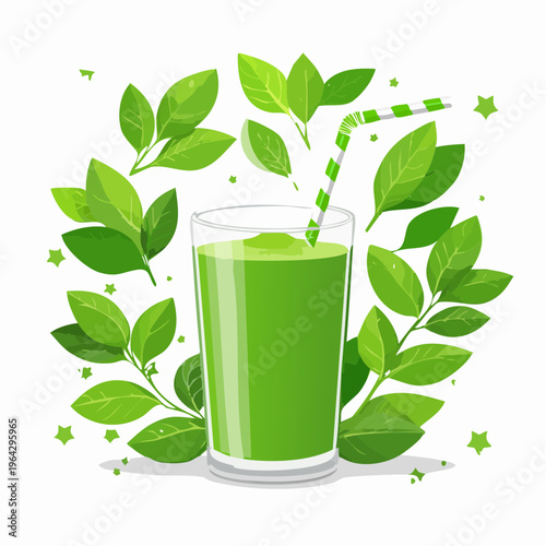 シンプルな青汁