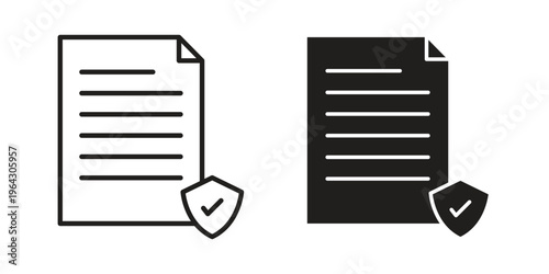 License icon set, logo vector eps10